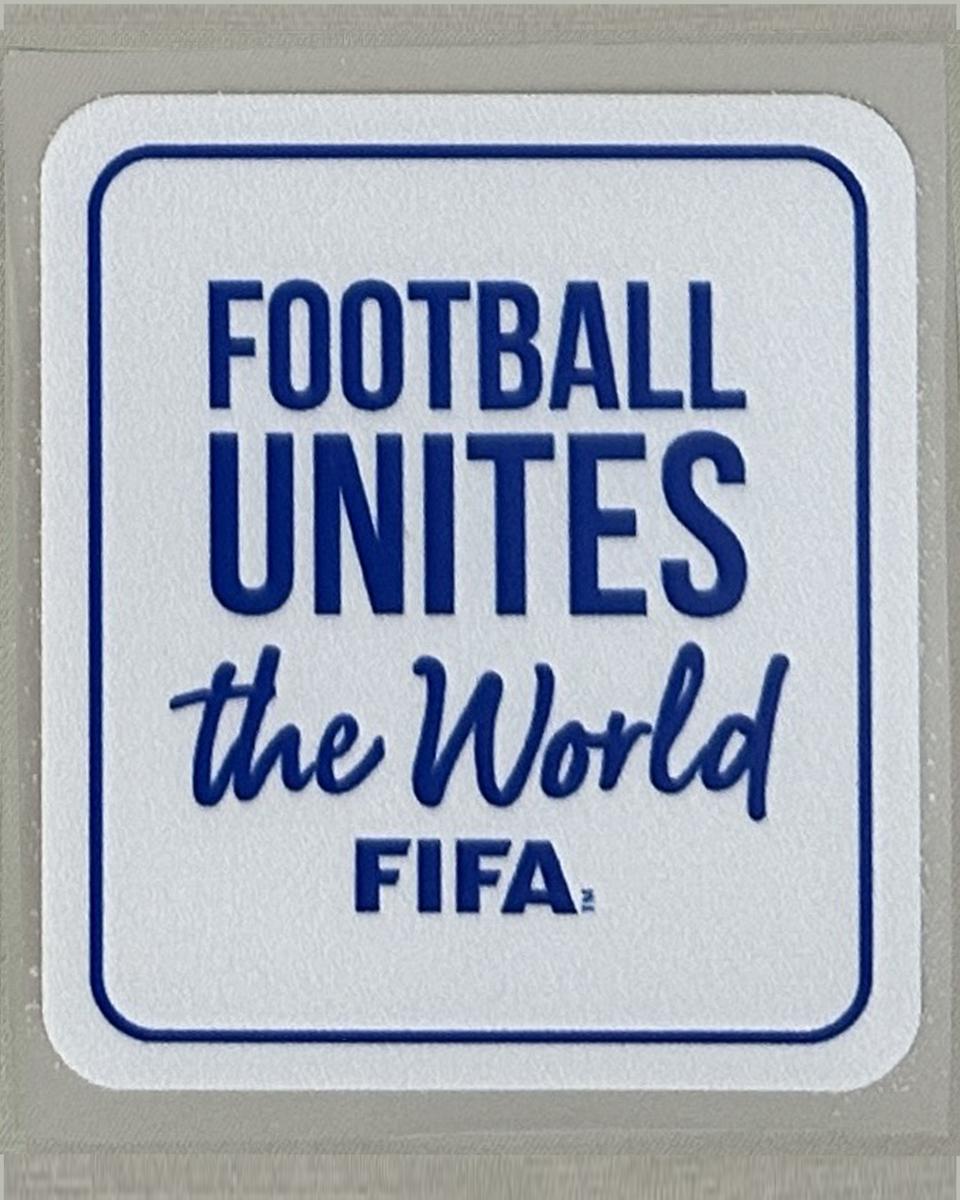 Football Unites The World White Patch (Left Sleeve)